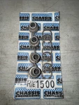 Chassis R/E1500, Kit Steel 1-1/2IN Wide Spherical Shock Bearings (4) Performance. Fixed Price $25.00.