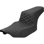 Saddlemen 823-07-180 Extended Reach Step-up Seat Black Stitching. Fixed Price $510.00.