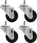 Allstar Performance ALL10164 Engine Cradle Casters - Heavy Duty 1/2 Studs. Fixed Price $56.99.