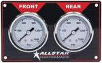 Allstar Performance ALL80172 Brake Bias Gauge Panel Dual 0-1500 Psi. Fixed Price $73.99.