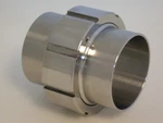 Juliano's Pro-clamp Stainless Steel Exhaust Coupling For 3" Od Pipe Polished. Fixed Price $140.00.