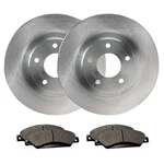 Front Brake Rotors + Ceramic Pads For 2017-2020 2021 Tesla Model 3. Fixed Price $132.88.