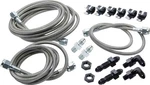 Allstar Performance ALL42062 Brake Line Kit - Front 3 Hose Ends. Fixed Price $112.99.