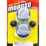Moroso 68740 Crankcase Cap Push-in Breathers, Round Chrome Steel, Pair. Fixed Price $30.99.