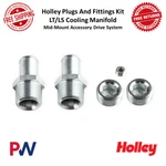 Holley Performance Plugs And Fittings Kit Straight Lt / Ls Cooling Manifold. Fixed Price $74.94.