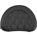 Saddlemen Contoured Sissy Bar Pad - Lattice Stitch Gray 051318402. Fixed Price $119.00.