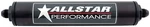 Allstar ALL40218 Fuel Filter In-line 63 Micron Stainless Element An In/out Blk. Fixed Price $85.99.