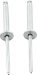 Allstar Performance ALL18199 1/8IN Alum Rivet Silver 100PK Flange Type. Fixed Price $17.99.