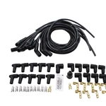Set Shlpdfm Spark Plug Wires 8.5MM Black Universal 135/45 Degree Hei. Fixed Price $75.71.