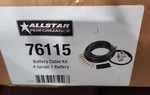 Allstar Performance ALL76115 Battery Cable Kit 4 Ga. Black. Fixed Price $79.95.
