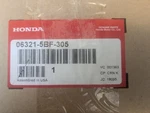 Genuine Honda Engine Harness Kit 06321-5BF-305 Plus Parts And Service Bulletin. Fixed Price $275.00.
