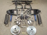 Mustang 2 Front End Suspension Kit Power Stock Spindles Ford Rotors 5/8" Narrow. Fixed Price $1099.65.