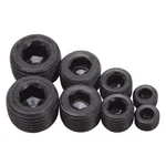 Edelbrock 8051; Pipe Plug Assortment Black Steel 1/8 To 1/2 In. Npt, Each Size. Fixed Price $28.95.