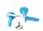 Pepsi-blue 3/16" Large Head Tri-fold Exploding Aluminum Mandrel Pop Rivets 50.... Fixed Price $21.27.