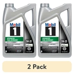 Sale! (2 Pack) Mobil 1 Advanced Fuel Economy Full Synthetic Motor Oil 0W-20, 5QT. Fixed Price $44.89.