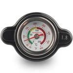 High Pressure Radiator Cap With Temperature Gauge, 1.8 Bar Silver Gray. Fixed Price $26.37.