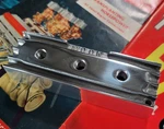 Moon 3 Carb Polished Aluminum Fuel Block Finned Hot Rod Drag Racing Gasser Nhra. Fixed Price $79.99.