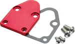 Allstar Fuel Pump Blockoff - Aluminum Red Anodize Small Chevy Each. Fixed Price $34.90.