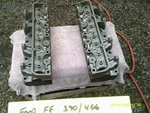 Ford Fe Factory 390/406 Cast Iron Heads Pair C3AE 6090. Fixed Price $1199.00.