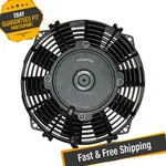 Spal 10.00" Low Profile Puller Fan With Straight Blades, 12V. Fixed Price $96.53.
