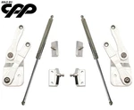 1947-54 Chevy Truck Eddie Motorsports MS149-27M Billet Aluminum Hood Hinges. Fixed Price $762.00.