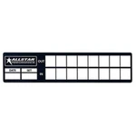 Allstar Performance 047-40 Tire Log Decals; Pcs. Fixed Price $60.86.