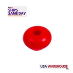 Suspension RE-BR-RSW-385, One Red Polyurethane Bump Stop Molded 1IN Perfo. Fixed Price $48.95.