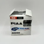 Pair Of Headlight Bulbs Piaa H4 Xtreme White Plus Cool Blue 4000K. Fixed Price $49.87.