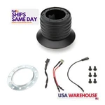Omp OD0-1960-BM789A, Kit Black Aluminum Steering Wheel Hub Fits Bmw E90 3 Series. Fixed Price $146.09.
