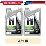 (2 Pack) Mobil 1 Advanced Fuel Economy Full Synthetic Motor Oil 0W-20, 5 Quart. Fixed Price $49.99.