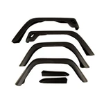 Omix-ada Front & Rear 7-INCH 6-PC Black Fender Flare Kit 97-06 Jeep Wrangler Tj. Fixed Price $265.12.