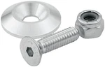 Allstar Performance #ALL18634 Countersunk Bolts 1/4IN W/1.25IN Washer 10PK. Fixed Price $17.99.