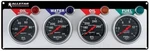 Allstar Performance ALL80114 Autometer Gauge Panel Oil Press./water Temp. Fixed Price $529.99.
