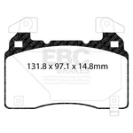 Ebc Brakes DP43028R Disc Pad Set Front Yellowstuff Our Flagship Range Fmsi. Fixed Price $328.96.