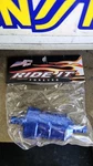 Edelbrock Russell 645080 Blue Anodized Aluminum Fuel Gas Filter Element. Fixed Price $17.99.