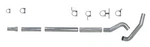 Diamond Eye Kit 5IN Cb Mflr Rplcment Pipe Sgl Al: 94-97 Ford 7.3L F250/F350. Fixed Price $472.99.