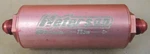 Peterson 09-0611 600 Series Fuel Filter, -8AN In/out, Red, Alum, 45 Micron. Fixed Price $89.99.