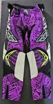 Fly Racing F-evolution Mx Pants Size 34 Purple Black Yellow Motocross Atv Offroa. Fixed Price $35.00.