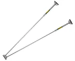 Joes Racing Products 12057 Fender Braces, Dual, Aluminum, Natural, Pair. Fixed Price $59.95.