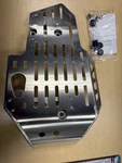Triumph 2015-2017 Tiger 800 Aluminum Sumpguard Kit A9701505. Fixed Price $299.99.