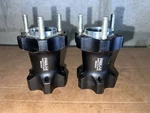 Freeline Birel 25MMX85MM Magnesium Front Hub Pair Black For Brakes. Fixed Price $139.00.