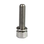 6PCS Bike Stem Bolt Titanium Alloy Hex Tapered With Washers M5X18M/M5X20M. Fixed Price $12.95.
