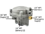 RE-6 Emergency Relay Valve Ref. # Bendix 281865, H-30198. Fixed Price $49.51.