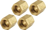 Allstar Performance ALL50133 Brass 3/8" Inverted Flare Union Brake Line Adapter. Fixed Price $23.44.