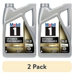 (2 Pack) Mobil 1 Extended Performance Full Synthetic Motor Oil 0W-20, 5 Quart. Fixed Price $48.00.