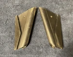 69 70 Ford Mustang Shelby Boss Cobra Jet Black Dash End Trim Covers. Fixed Price $106.21.