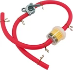 Fuel Oil Filter Hose Clamp Inline Shut Off Valve Petrol Switch Set For 50CC. Fixed Price $16.99.