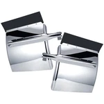 24"X27" Stainless Steel Quarter Fender Set Mud Flap Hangers With Bolt Mounting. Fixed Price $119.98.