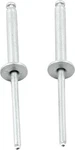 Allstar Performance 18199 1/8IN Alum Rivet Silver 100PK Flange Type. Fixed Price $41.16.