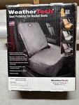 Weathertech SPB002CH Universal 1ST Row Bucket Driver Seat Protector (charcoal). Fixed Price $89.95.